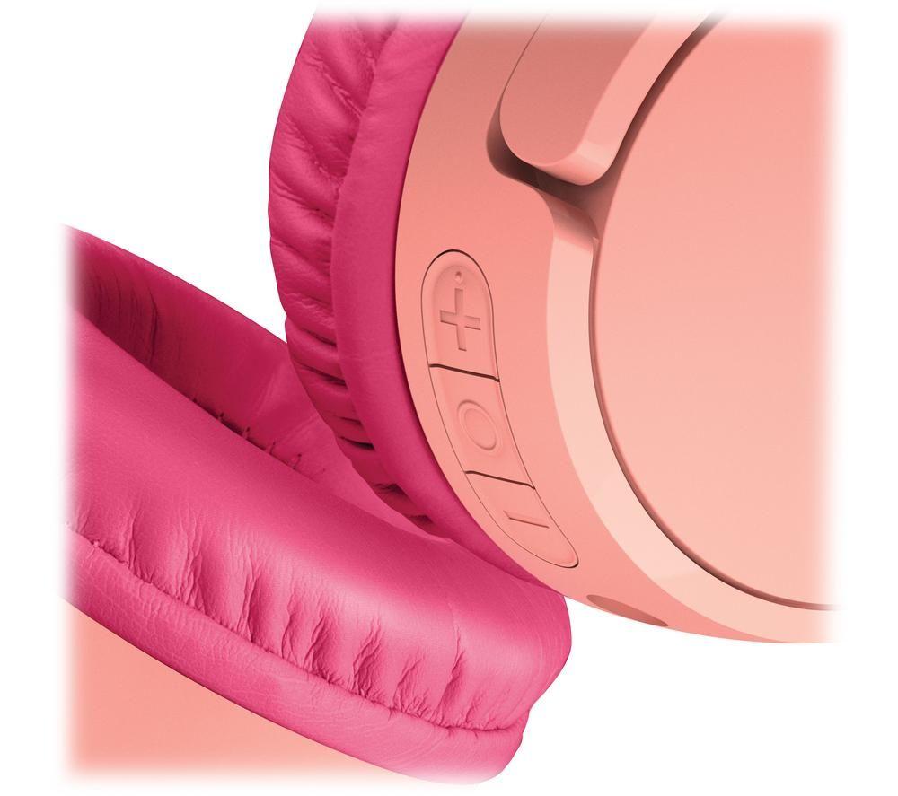 BELKIN SoundForm Mini AUD002BTPKV3 Wireless Bluetooth Kids Headphones - Pink image number 5 of 14