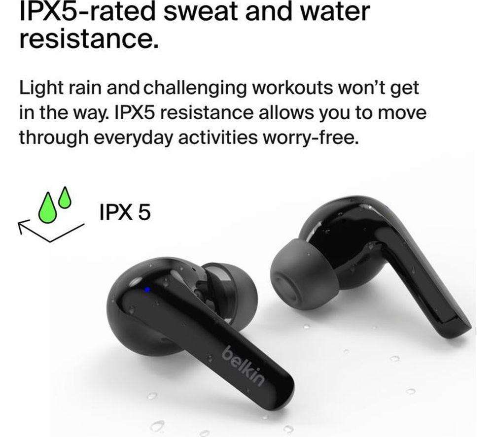 BELKIN SoundForm Motion Wireless Bluetooth Earbuds - Black image number 13 of 15