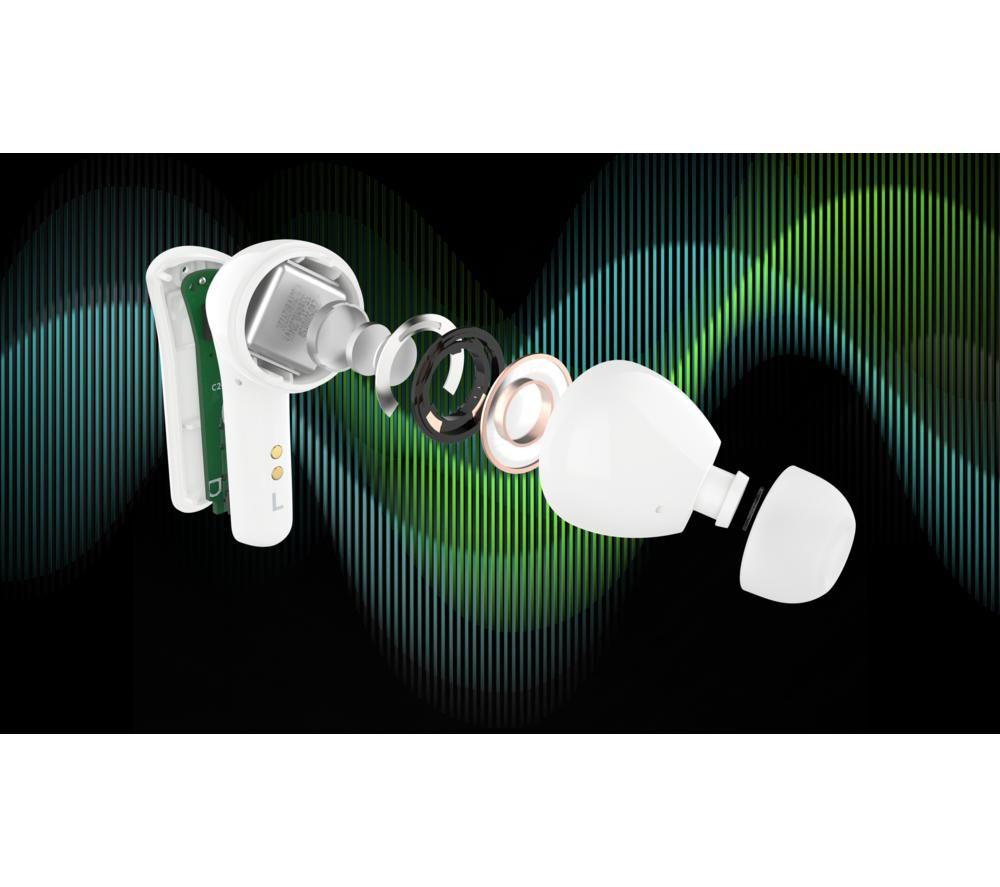 BELKIN SoundForm Motion Wireless Bluetooth Earbuds - White image number 9 of 10