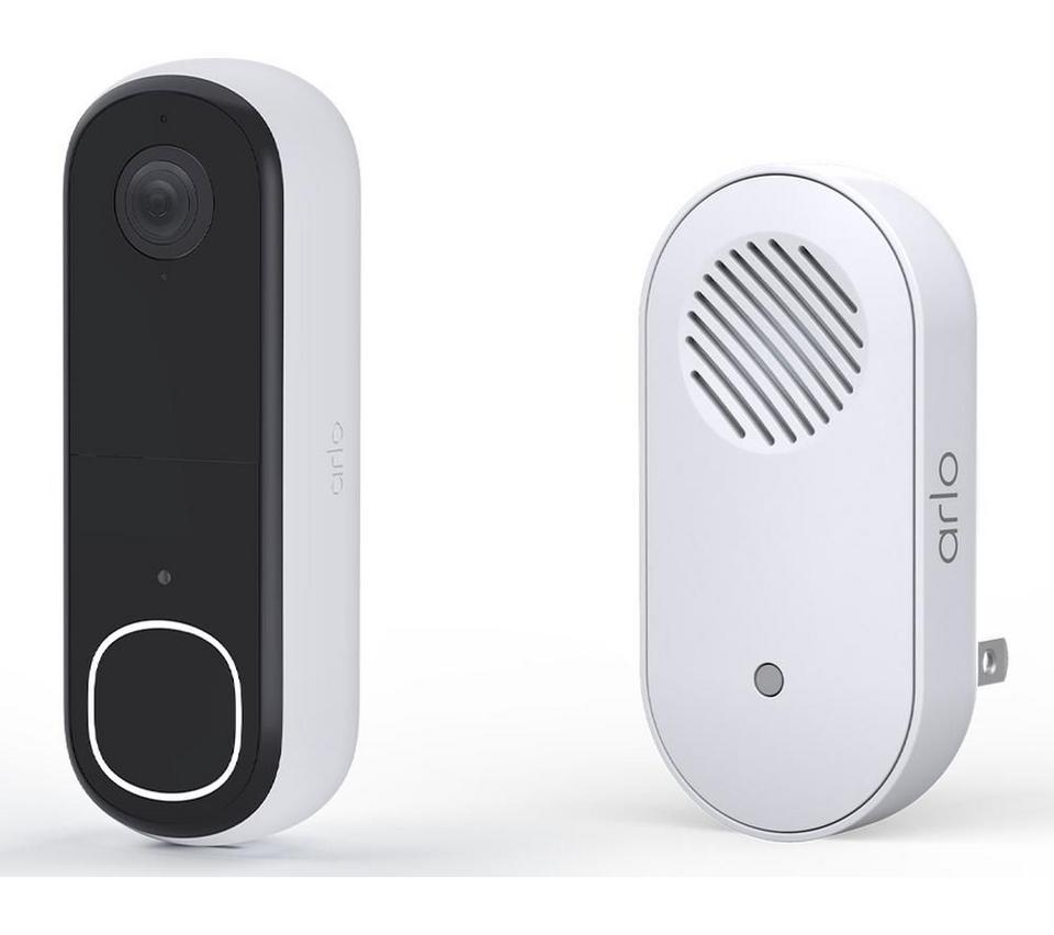 ARLO Essential 2K Wireless Video Doorbell with Chime