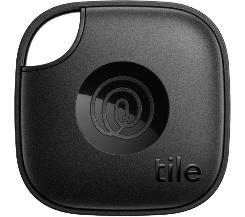TILE Mate (2024) Bluetooth Tracker - Black, Pack of 4 image number 2 of 4