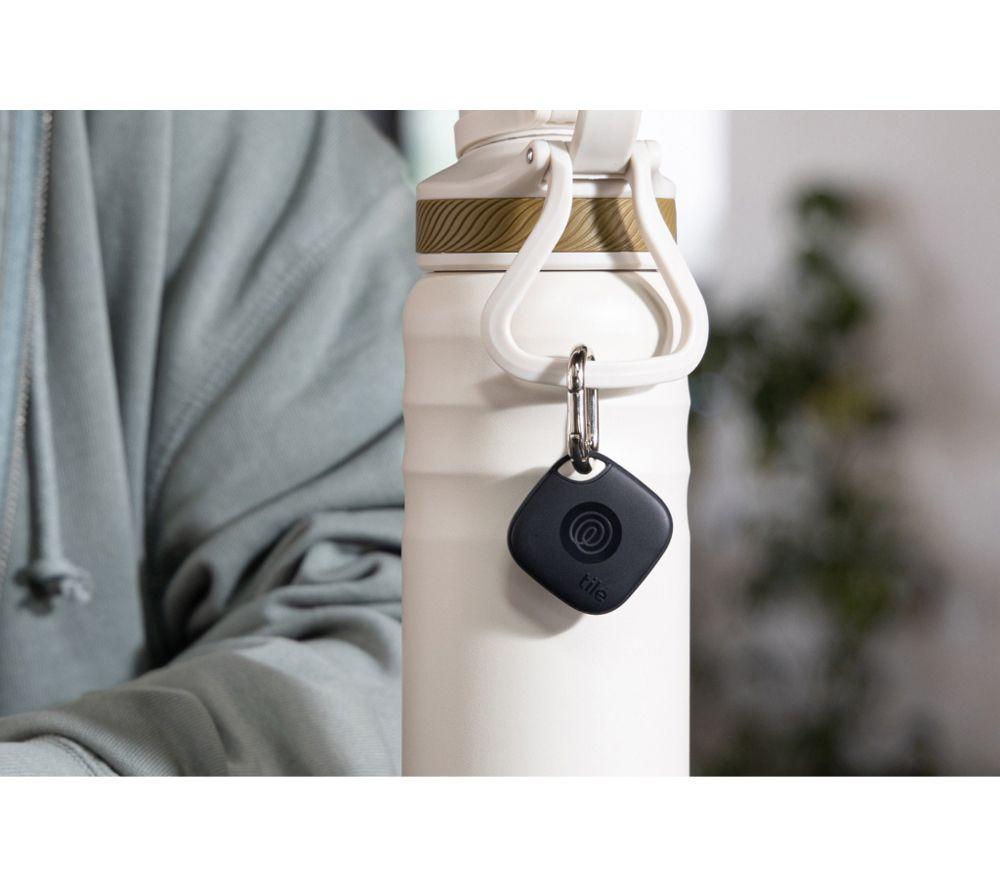 TILE Mate (2024) Bluetooth Tracker - Black, Pack of 4 image number 4 of 4