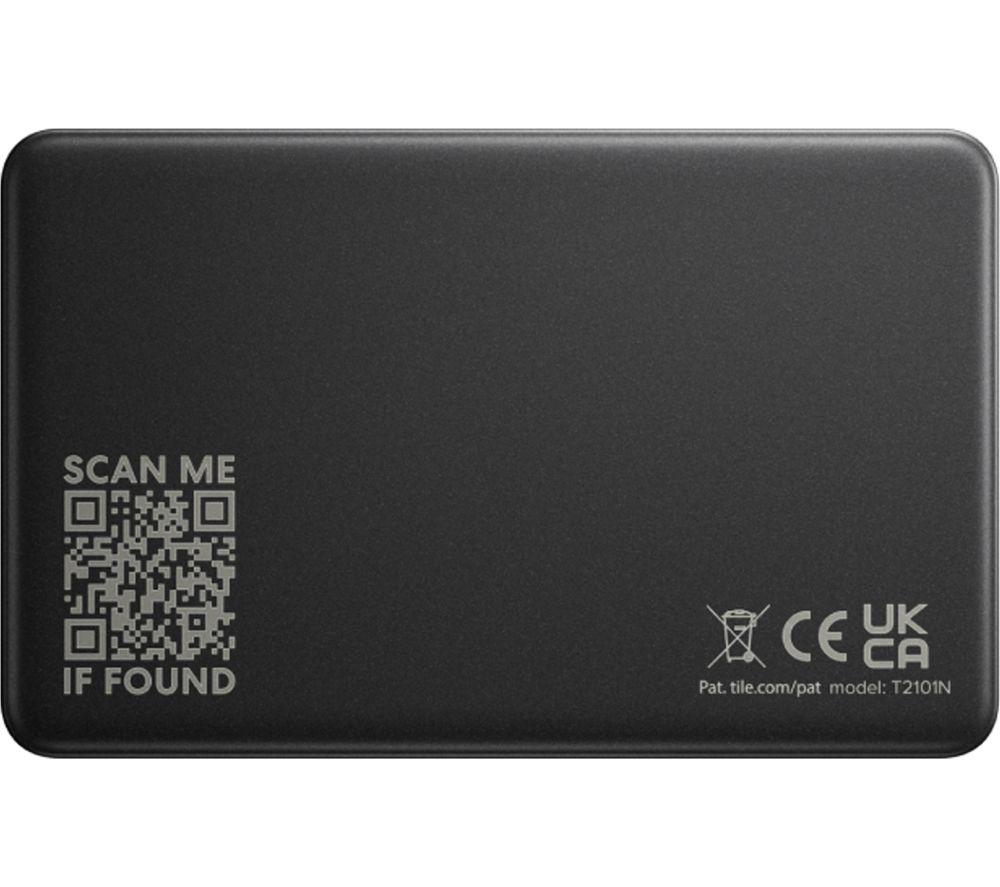 TILE Starter (2024) Mate & Slim Bluetooth Tracker Bundle - Black image number 5 of 6