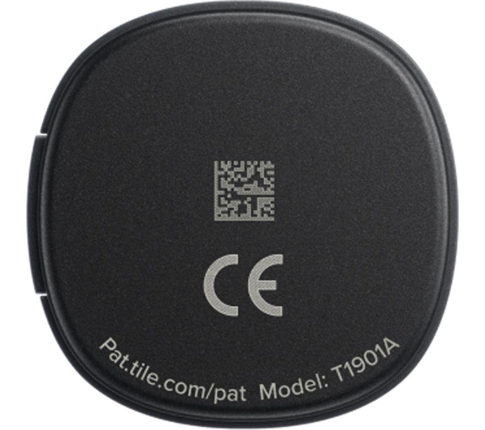 TILE Mate Essentials (2024) Bluetooth Tracker Bundle - Black, Pack of 4 image number 4 of 6