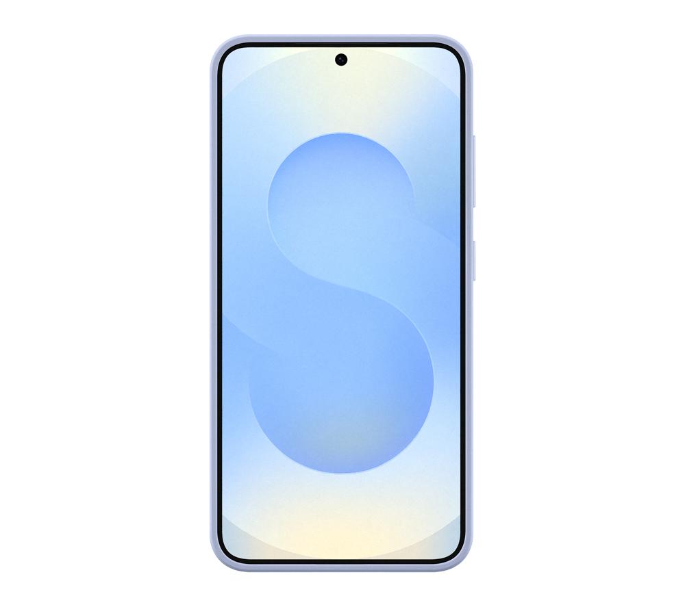 SAMSUNG Galaxy S25 Silicone Case - Light Blue image number 2 of 10