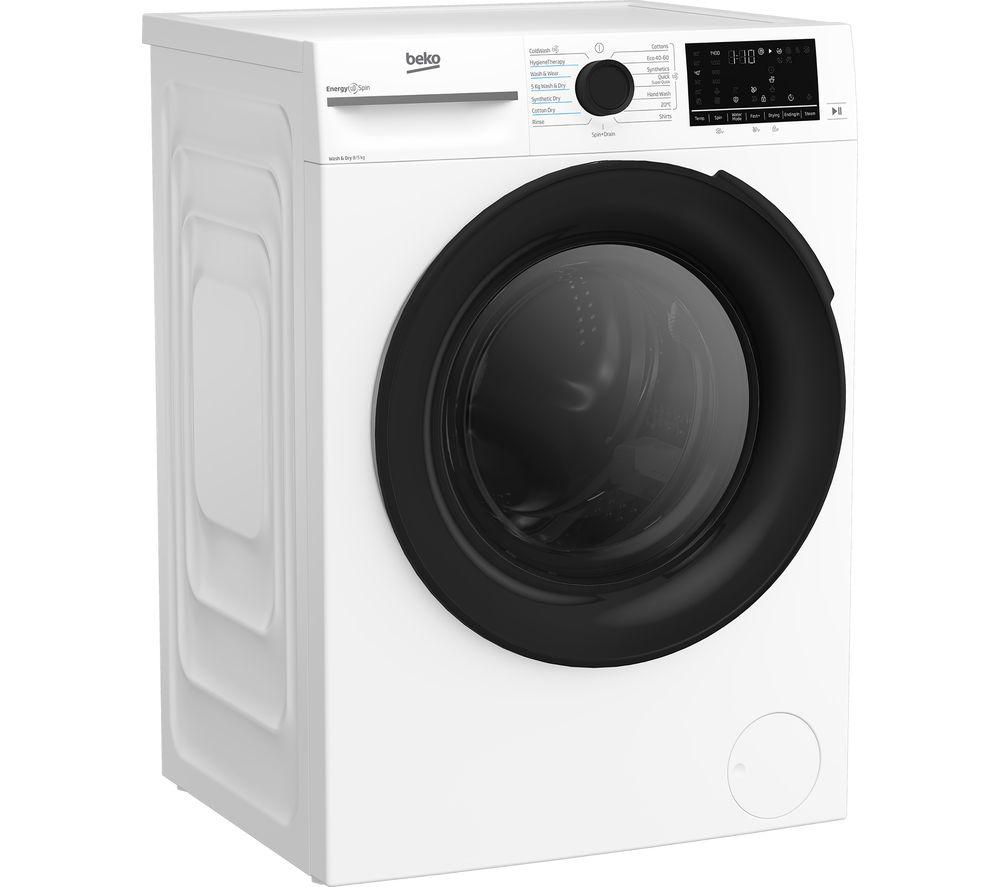 BEKO Pro BM3DT68342W 8 kg Washer Dryer - White image number 2 of 10