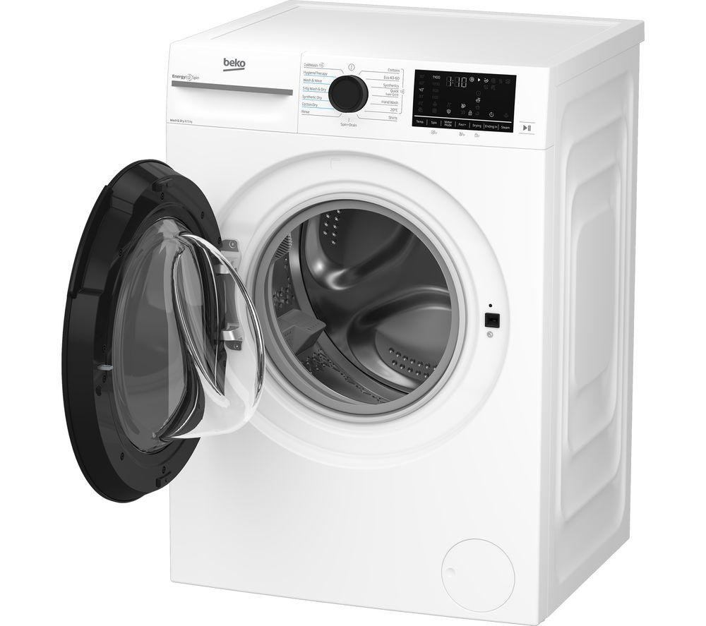 BEKO Pro BM3DT68342W 8 kg Washer Dryer - White image number 3 of 10