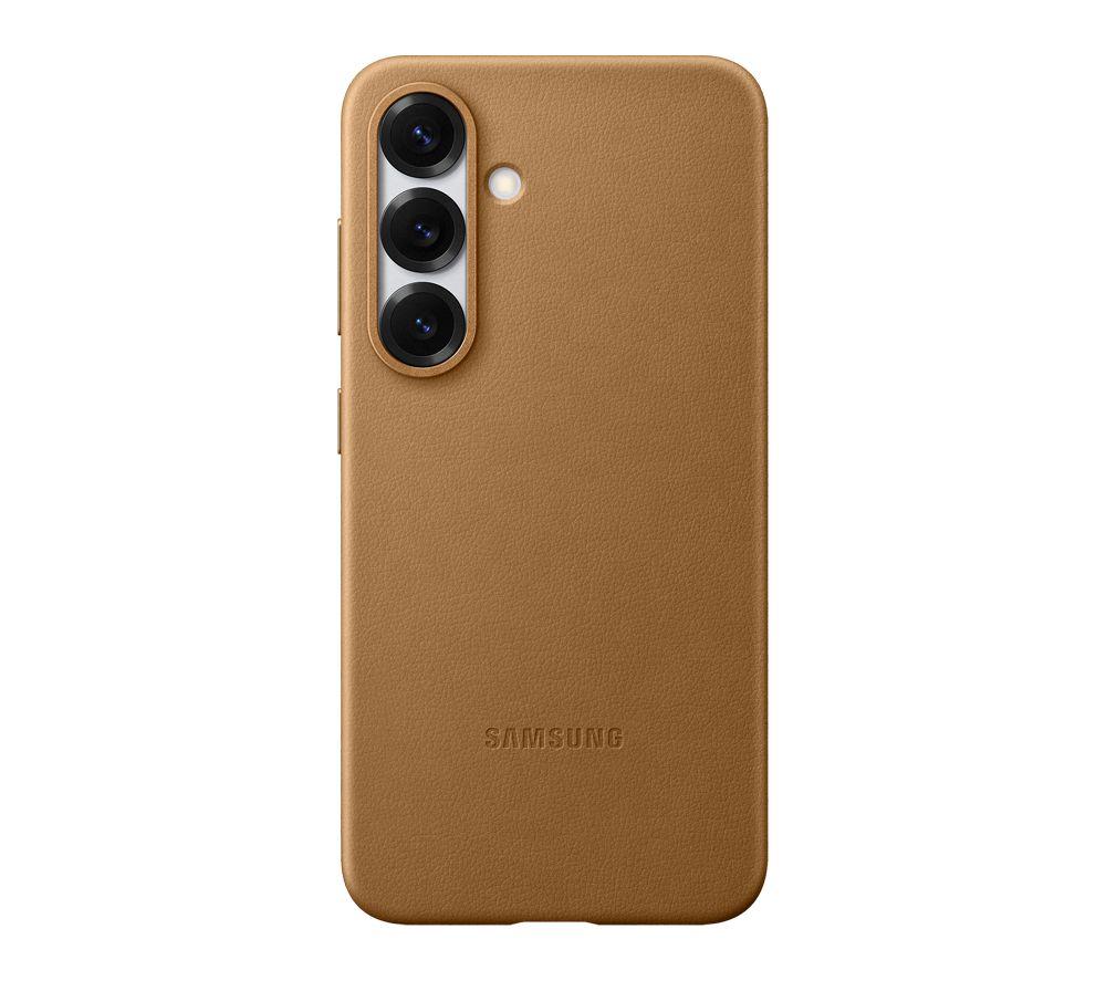 SAMSUNG Kindsuit Vegan Galaxy S25 Leather Case - Brown image number 2 of 6