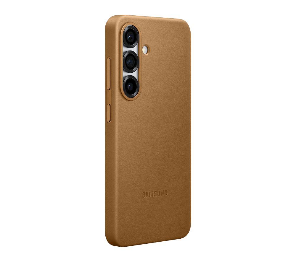 SAMSUNG Kindsuit Vegan Galaxy S25 Leather Case - Brown image number 4 of 6