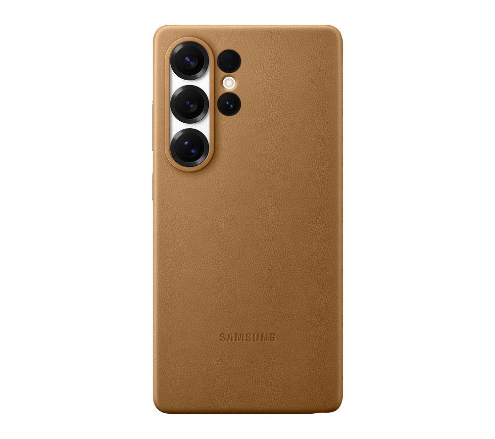 SAMSUNG Kindsuit Vegan Galaxy S25 Ultra Leather Case - Brown image number 2 of 5