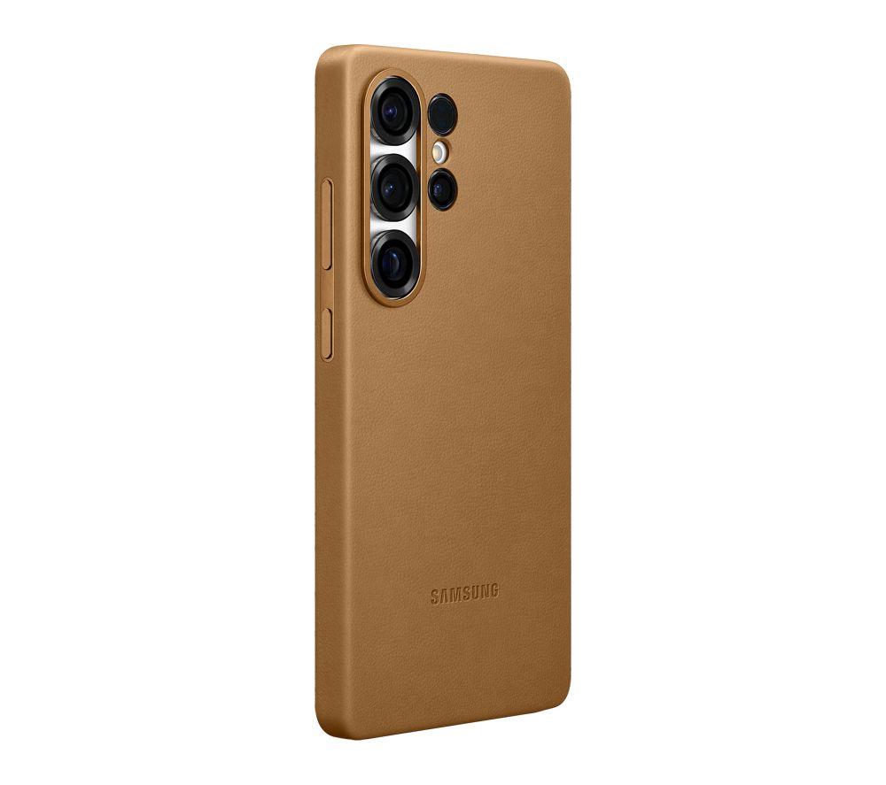 SAMSUNG Kindsuit Vegan Galaxy S25 Ultra Leather Case - Brown image number 4 of 5