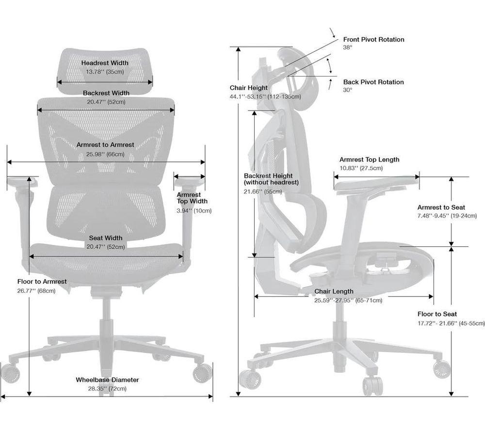 ANDASEAT X-Air Pro Gaming Chair - Space Black image number 7 of 11