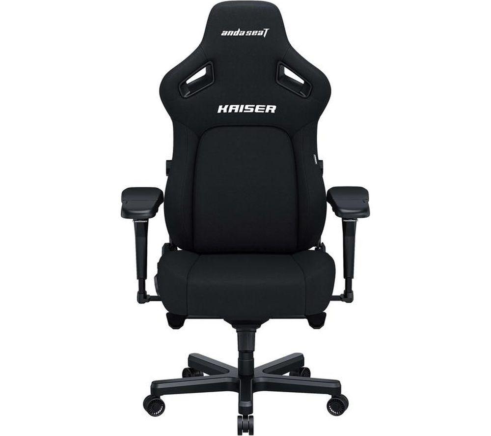 Andaseat Kaiser 4 Series Premium Gaming Chair - Large, Carbon Black, Black