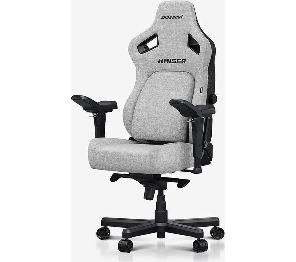ANDASEAT Kaiser 4 Series Premium Gaming Chair - Large, Ash Grey image number 2 of 7