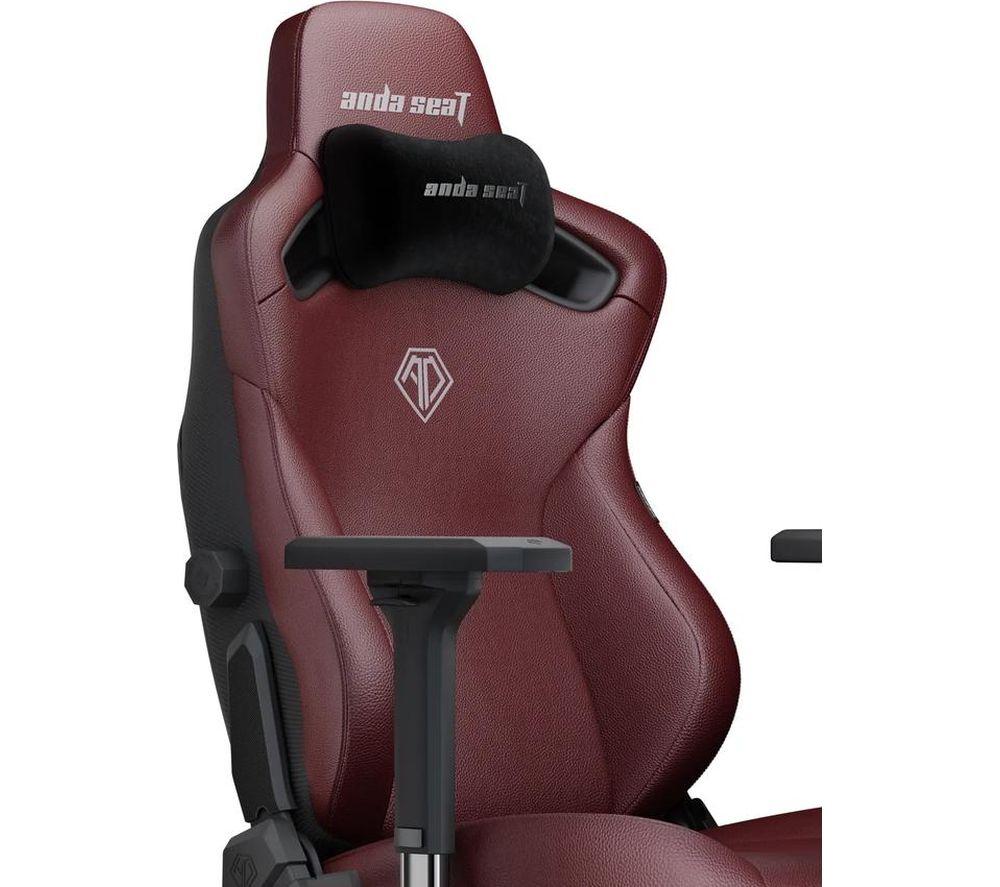 ANDASEAT Kaiser 3 Series Premium Gaming Chair - XL, Maroon image number 3 of 4