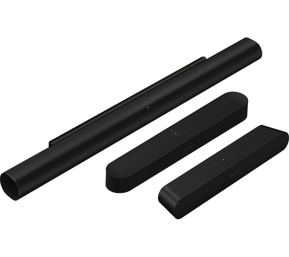 SONOS Arc Ultra Sound Bar & Sub 4 Wireless Subwoofer Bundle - Black image number 3 of 10