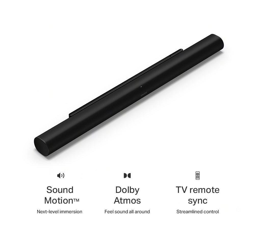 Buy SONOS Arc Ultra Sound Bar & Sub 4 Wireless Subwoofer Bundle
