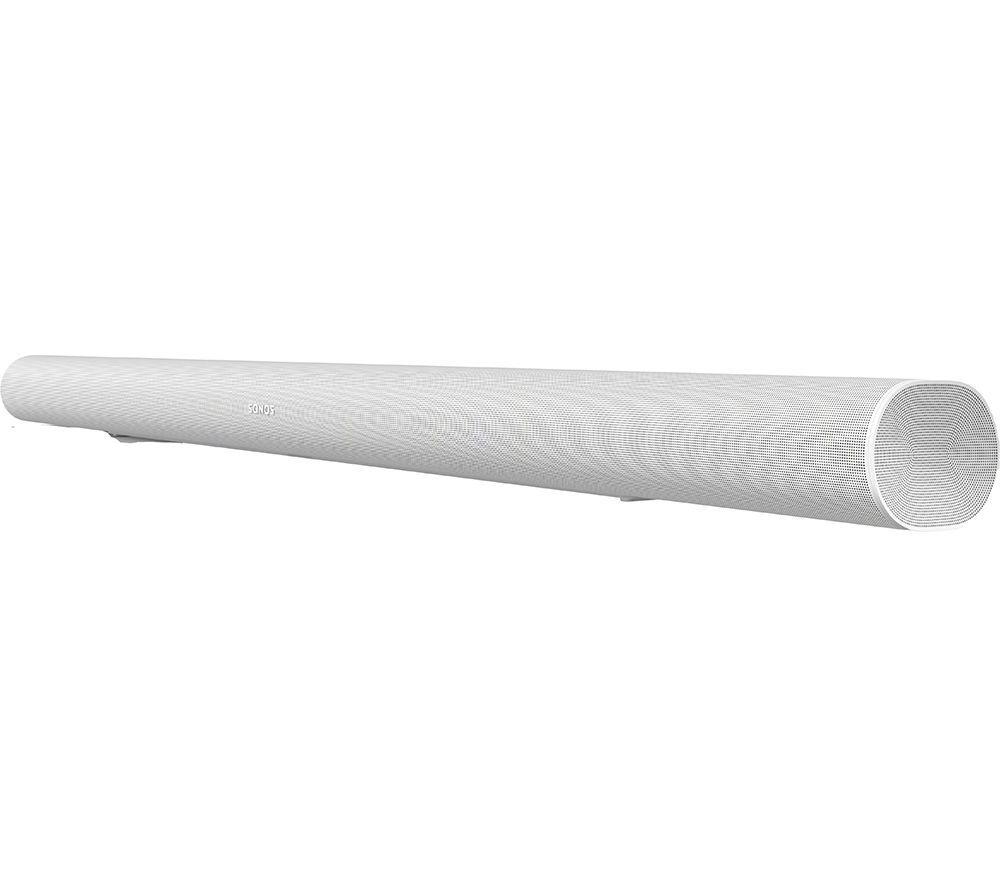 SONOS Arc Ultra Sound Bar & Sub 4 Wireless Subwoofer Bundle - White image number 4 of 10