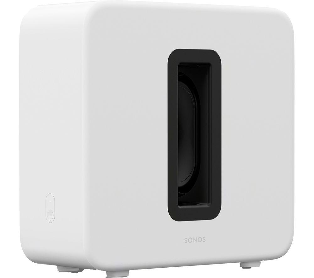 SONOS Arc Ultra Sound Bar & Sub 4 Wireless Subwoofer Bundle - White image number 9 of 10