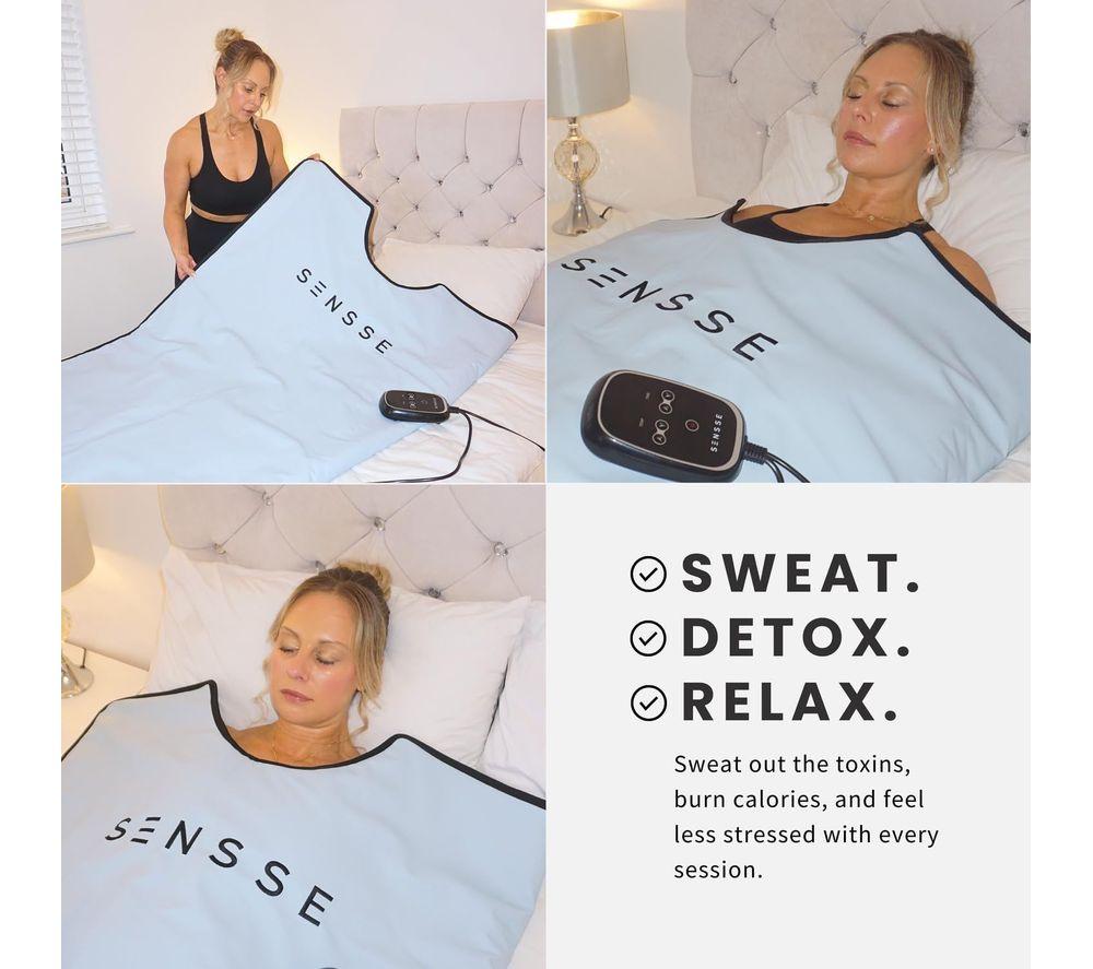 SENSSE Saunalux Infrared Sauna Blanket - Blue image number 7 of 8
