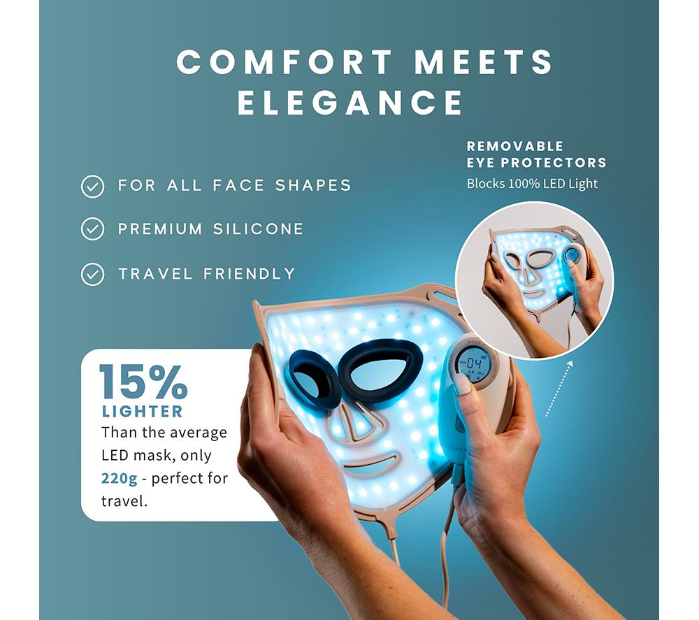 SENSSE SNSE30 Elite LED Face Mask - Nude image number 6 of 18