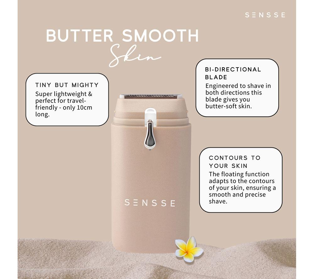 SENSSE Butterskin Lady Shaver - Nude image number 2 of 7
