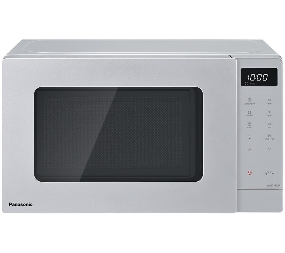PANASONIC NN-ST23QMBPQ Compact Solo Microwave - Silver