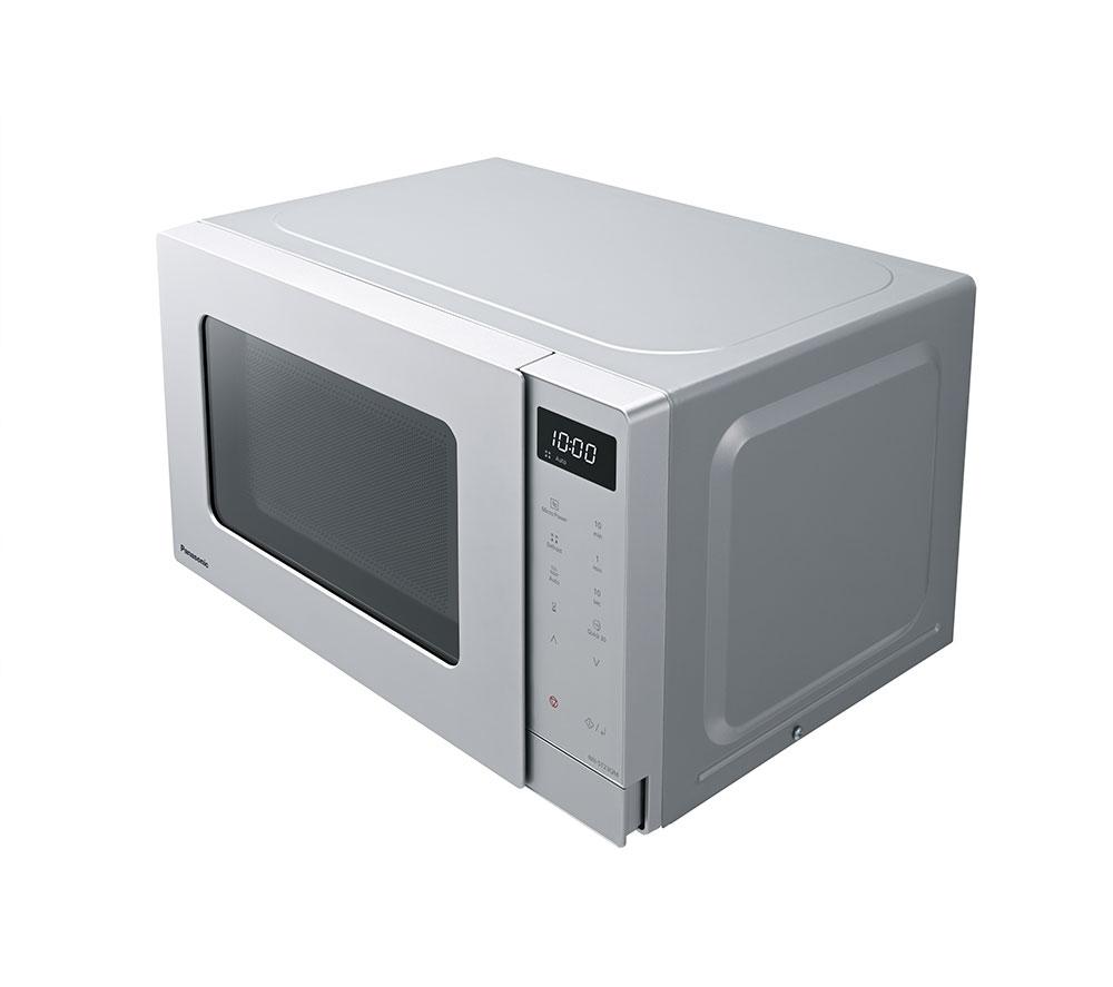 PANASONIC NN-ST23QMBPQ Compact Solo Microwave - Silver image number 2 of 3