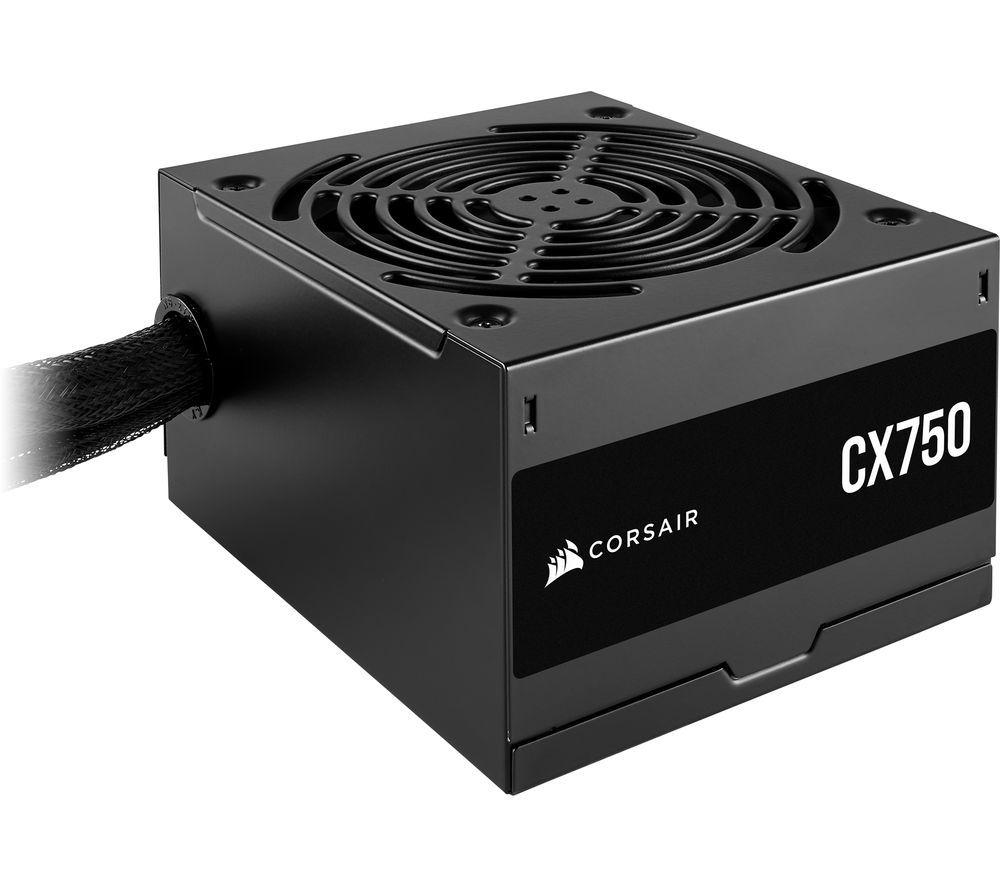 CORSAIR CX Series CX750 Fully Modular ATX PSU - 750 W