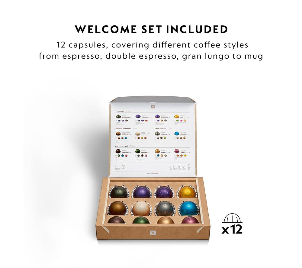NESPRESSO by De'Longhi Vertuo Pop ENV90.Y Coffee Machine - Yellow image number 8 of 10