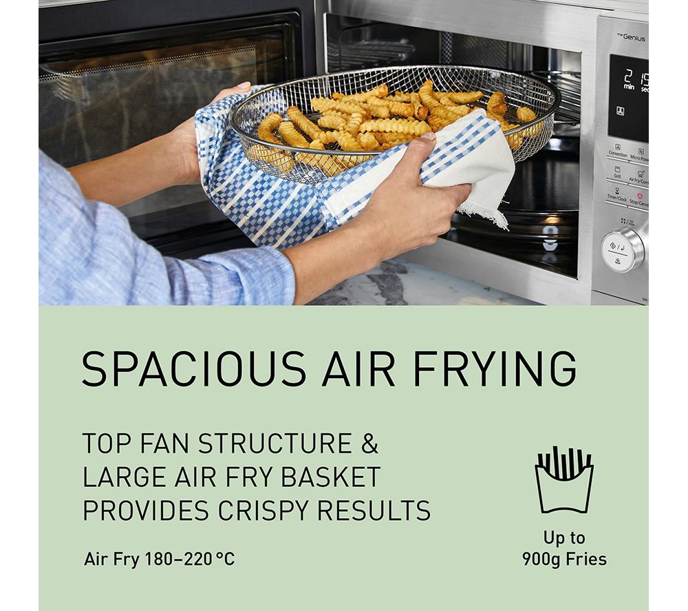 PANASONIC 4-in-1 Air Fry NN-CD88QSBPQ Combination Microwave - Stainless Steel image number 4 of 8