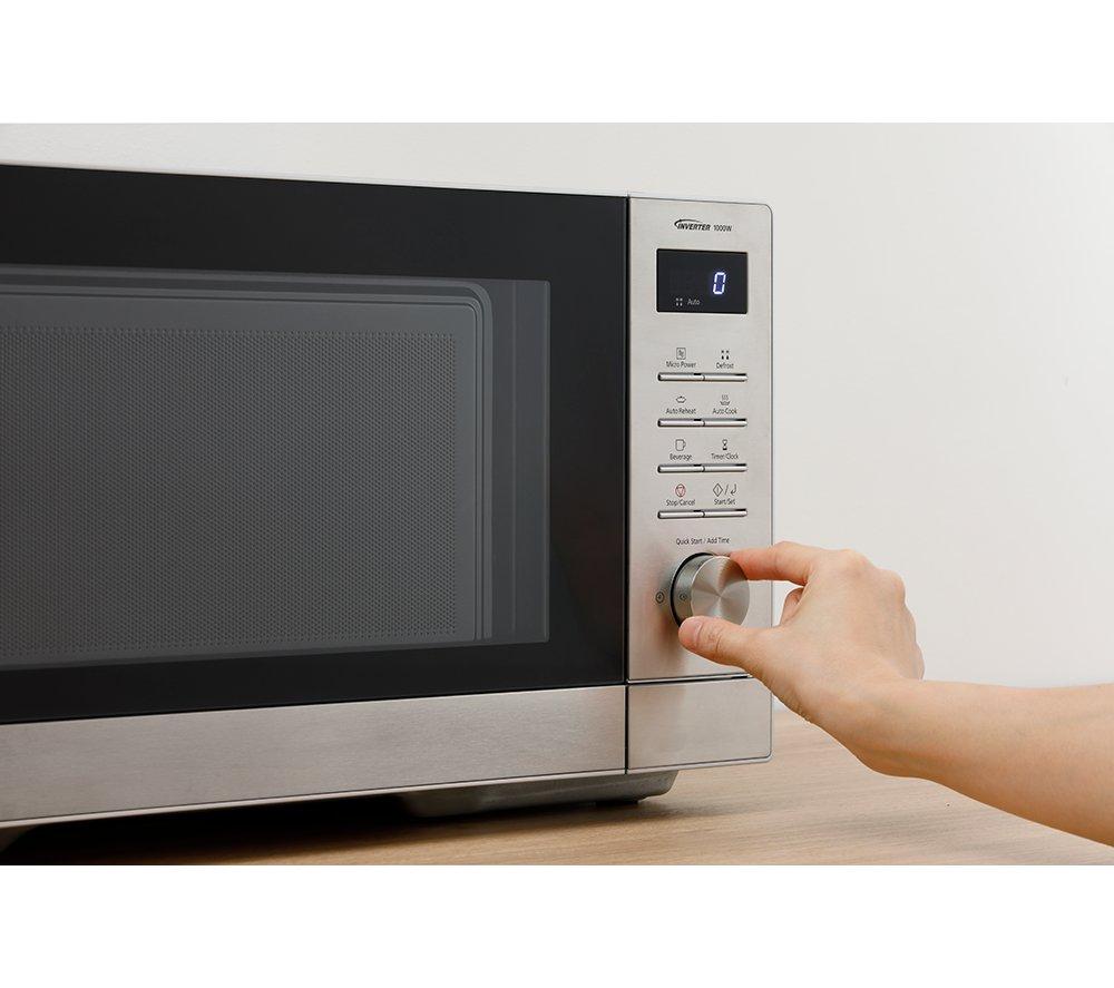 PANASONIC NN-SD37QSBPQ Solo Microwave - Silver image number 5 of 5