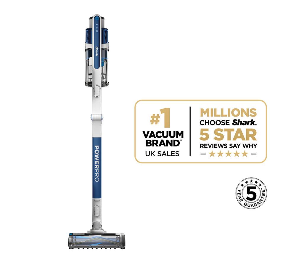 SHARK PowerPro Anti Hair Wrap Floor Detect IZ380UK Cordless Vacuum Cleaner - Navy Metallic image number 2 of 14