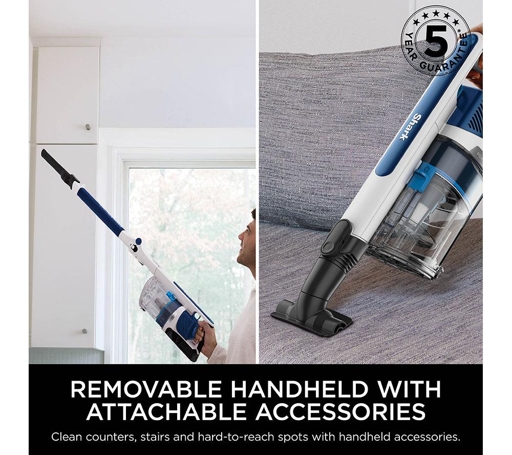 SHARK PowerPro Anti Hair Wrap Floor Detect IZ380UK Cordless Vacuum Cleaner - Navy Metallic image number 7 of 14