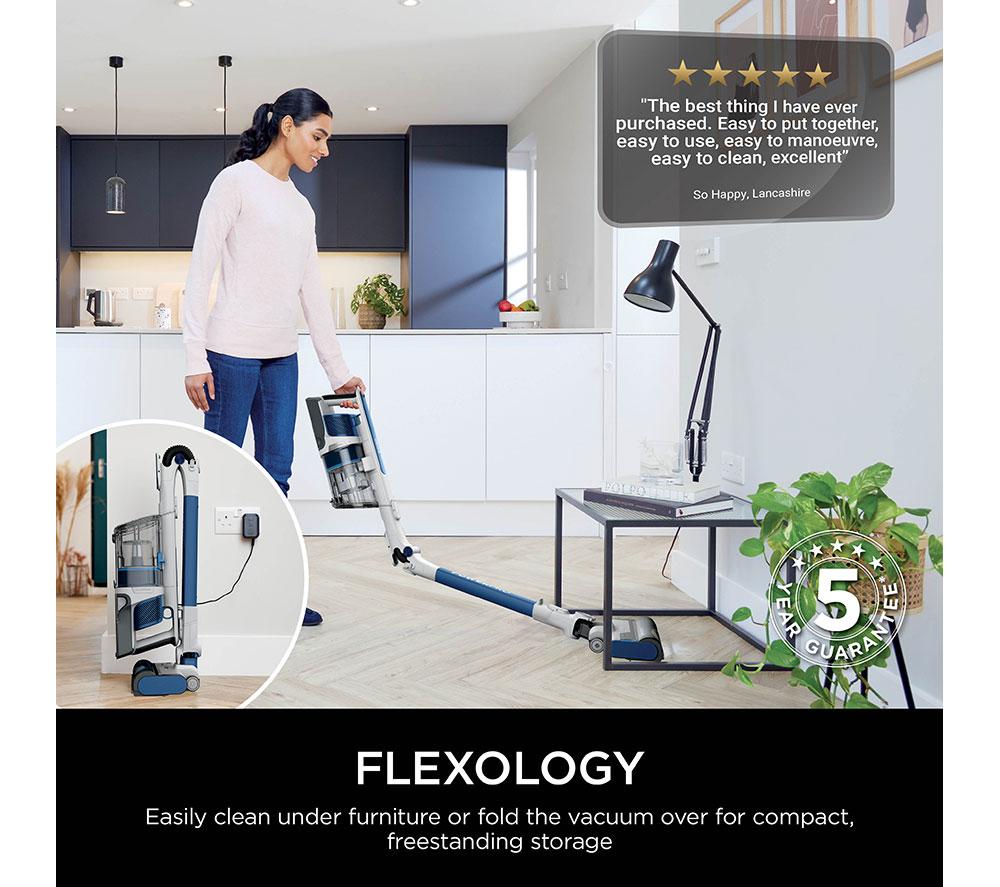 SHARK PowerPro Anti Hair Wrap Floor Detect IZ380UK Cordless Vacuum Cleaner - Navy Metallic image number 12 of 14