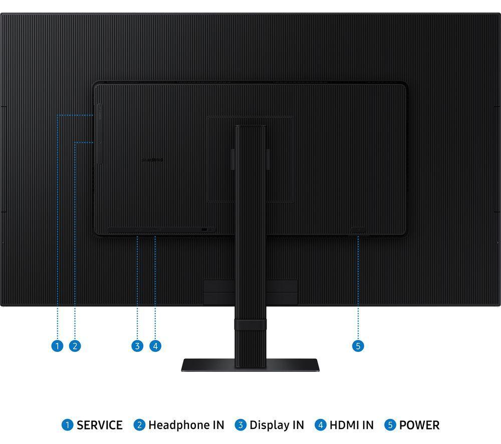 SAMSUNG ViewFinity S7 LS32D700EAUXXU 4K Ultra HD 32" IPS LCD Monitor & Mac mini (2024) (M4, 512 GB SSD, Silver) Bundle image number 10 of 10
