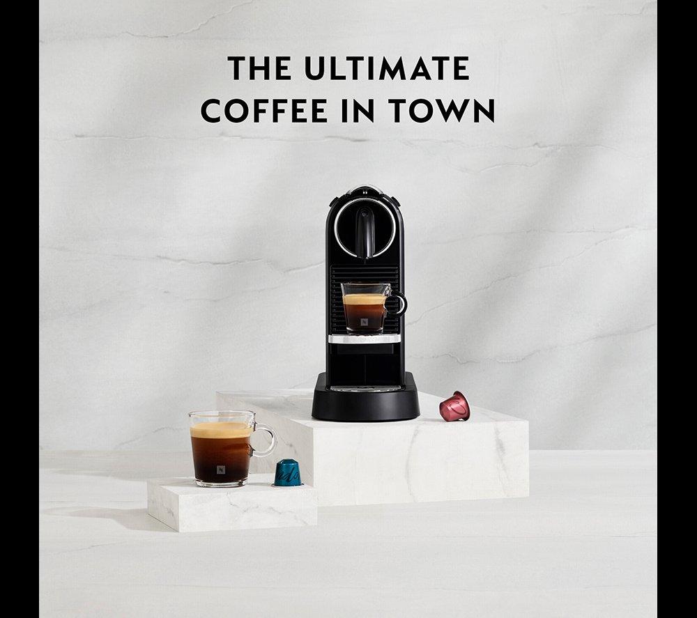 NESPRESSO by De'Longhi Citiz EN167.B Coffee Machine - Black image number 4 of 9
