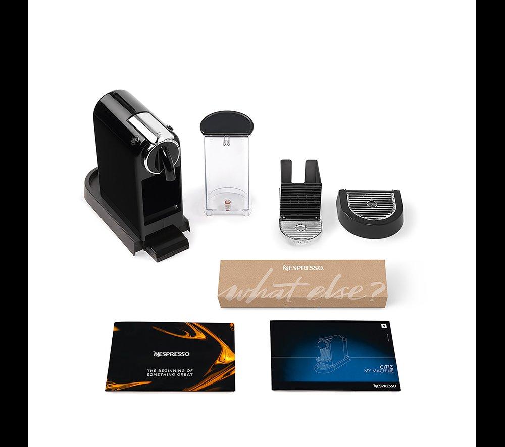NESPRESSO by De'Longhi Citiz EN167.B Coffee Machine - Black image number 7 of 9