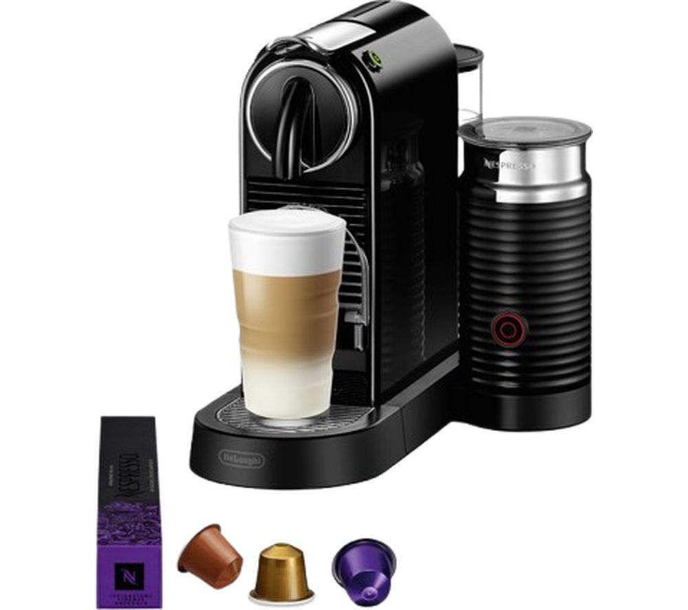 NESPRESSO by De'Longhi Citiz Barista Bundle EN267.BAE Coffee Machine - Black