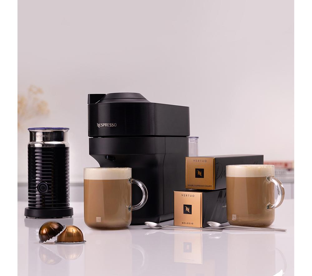 NESPRESSO by De'Longhi Vertuo Pop Barista Bundle ENV90.BAE Coffee Machine - Black image number 4 of 8