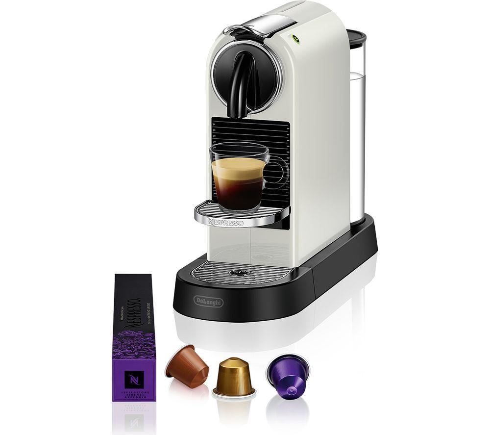 NESPRESSO by De'Longhi Citiz EN167.W Coffee Machine - White