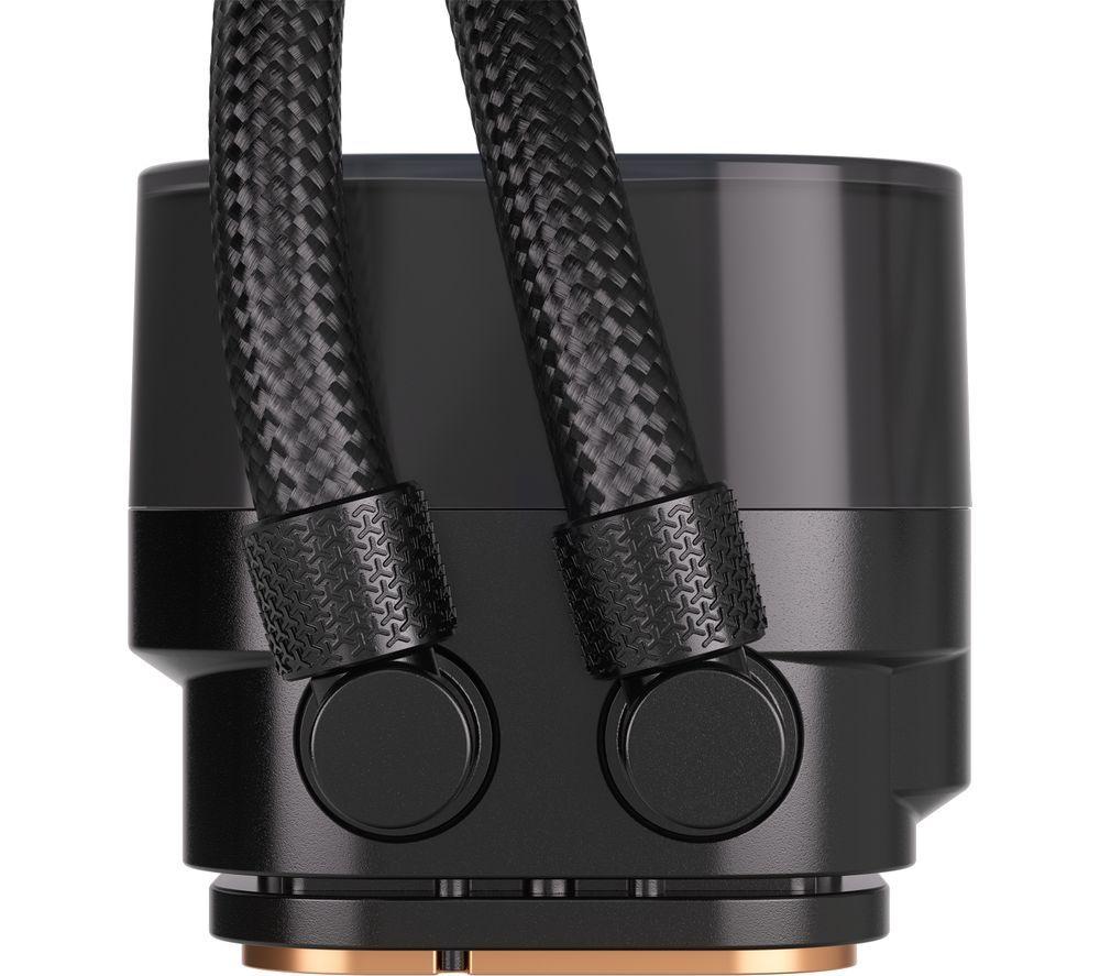 CORSAIR iCUE LINK TITAN 240 RX LCD RGB Liquid 240 mm CPU Cooler - RGB LED, Black image number 5 of 5