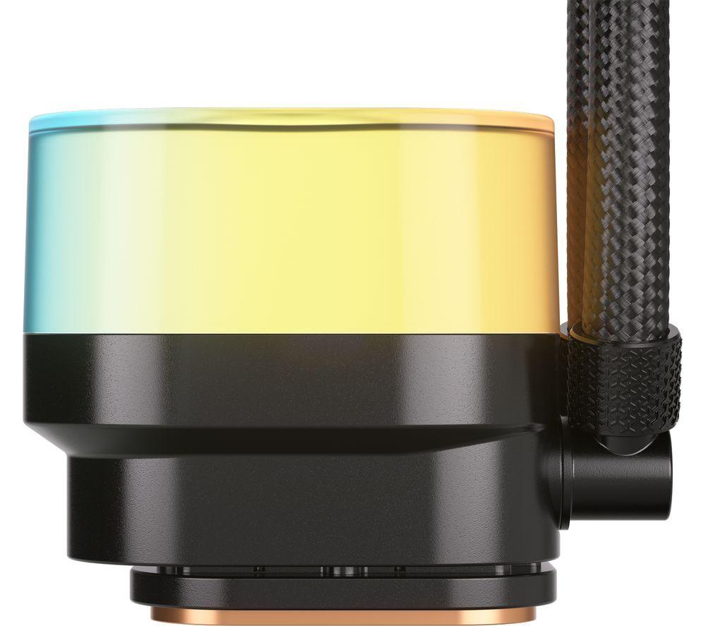CORSAIR iCUE LINK TITAN 360 RX RGB 360 mm Liquid CPU Cooler - RGB LED, Black image number 5 of 6
