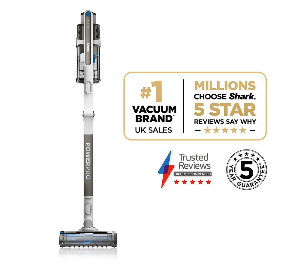 SHARK PowerPro Pet Anti Hair Wrap & Floor Detect IZ380UKT Cordless Vacuum Cleaner - Java Metallic image number 2 of 14