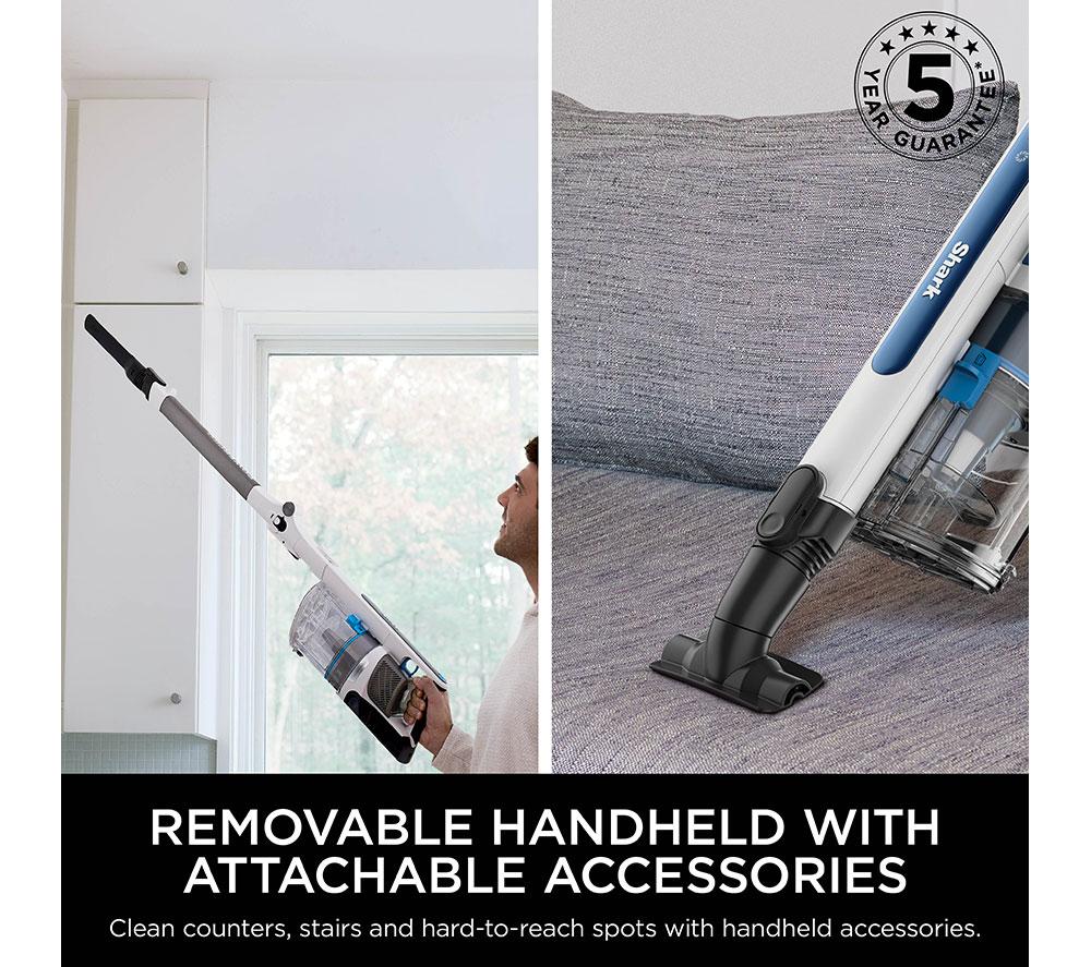 SHARK PowerPro Pet Anti Hair Wrap & Floor Detect IZ380UKT Cordless Vacuum Cleaner - Java Metallic image number 6 of 14