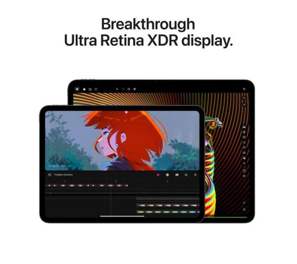 APPLE 13" Refurbished iPad Pro Cellular (2024) - 512 GB, Space Black (Very Good Condition) image number 5 of 10