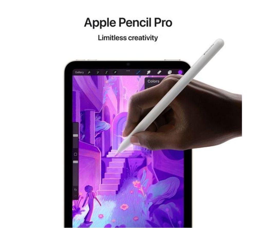 APPLE 8.3" Refurbished iPad mini Cellular (2024) - 512 GB, Starlight (Excellent Condition) image number 4 of 5