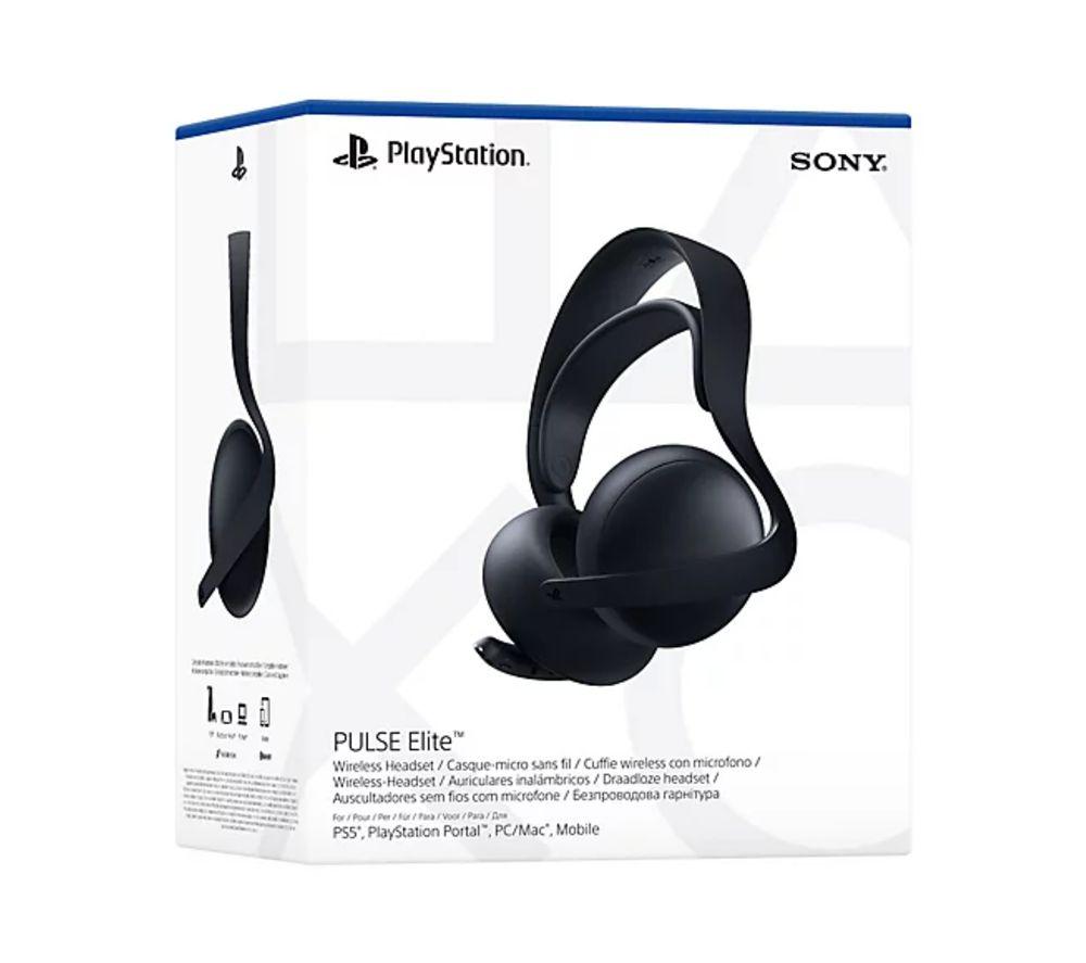 SONY PULSE Elite Wireless PS5 Headset - Midnight Black image number 9 of 10