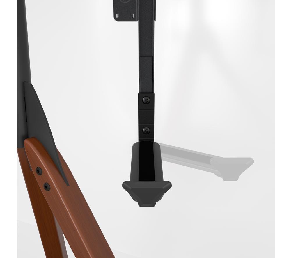 AVF Hoxton FSLK1001HOXDWB 927 mm Tripod TV Stand with Bracket for up to 70" TVs - Dark wood image number 3 of 8