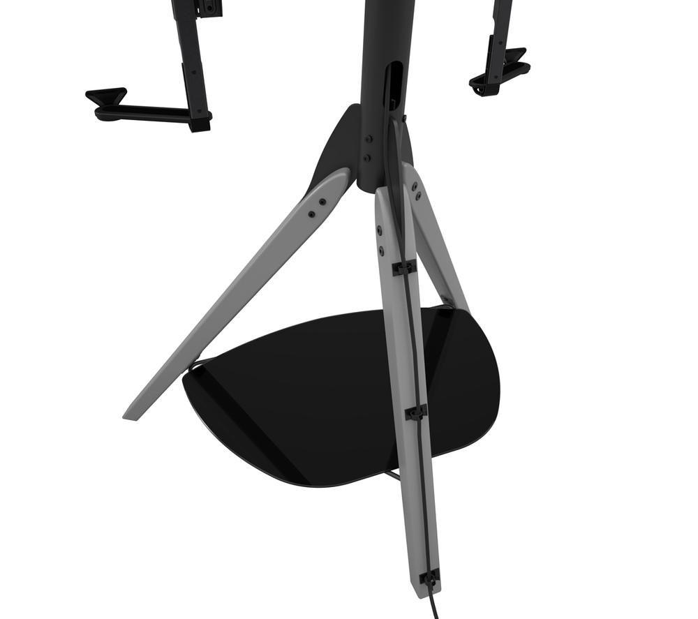 AVF Hoxton FSLK1001HOXGB 927 mm Tripod TV Stand with Bracket for up to 70" TVs - Black & Grey image number 3 of 8
